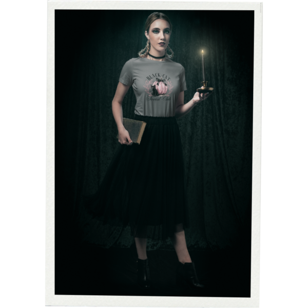 Black Cat Social Club T-Shirt - Image 2