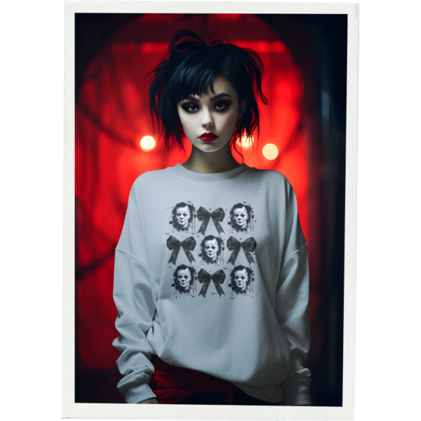 Bows and MM Horror Sweatshirt